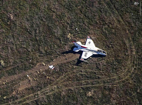 سقوط «F-16» مقابل چشمان اوباما +عکس