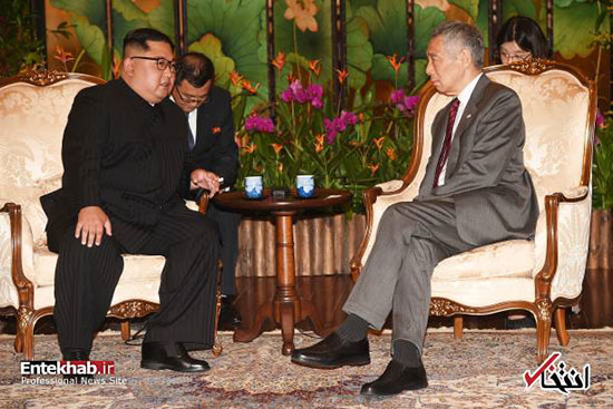 کیم جونگ اون با نخست وزیر سنگاپور دیدار کرد