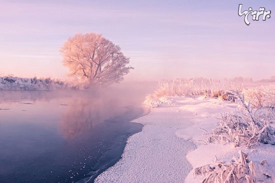 زیبایی زمستان در بلاروس