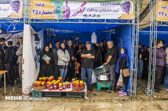 جشنواره انگور روستای هزاوه اراک