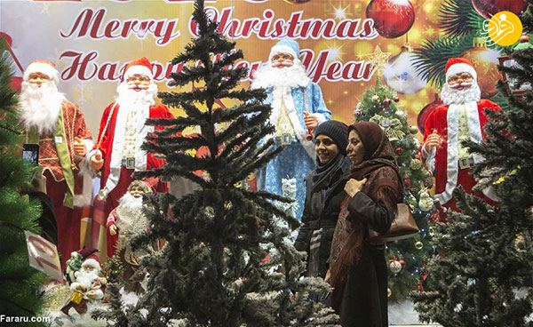حال و هوای تهران در آستانه کریسمس