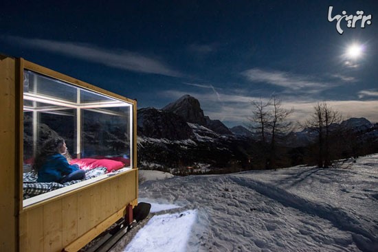 اتاقی برای ماجراجویی در کوههای دولومیت