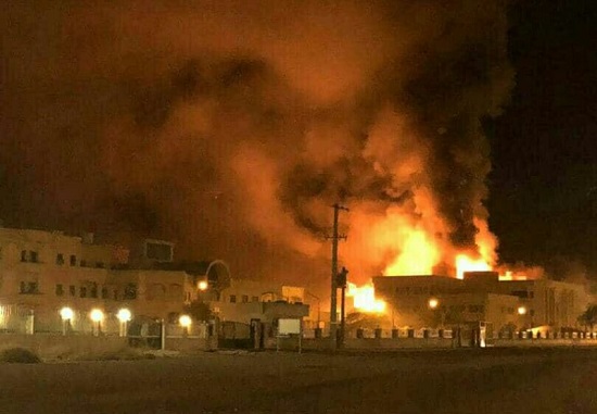 آتش سوزی در کرج ۹ نفر را روانه بیمارستان کرد