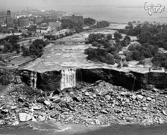 متوقف کردن آبشارهای نیاگارا در سال 1969