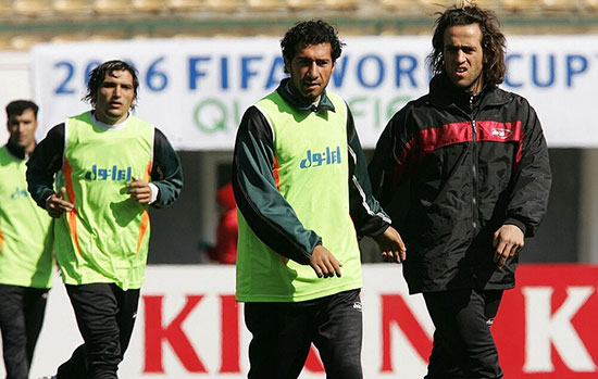 بازیکنان تیم ملی در راه جام جهانی ۲۰۰۶