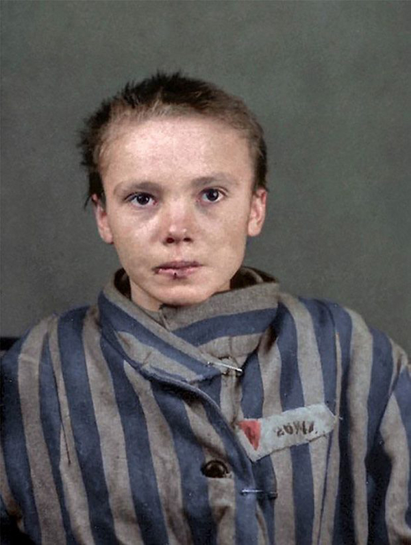 رنگی کردن تصاویر تاریخی؛ آشکار شدن سرگذشت غم‌انگیز دختر ۱۴ ساله لهستانی