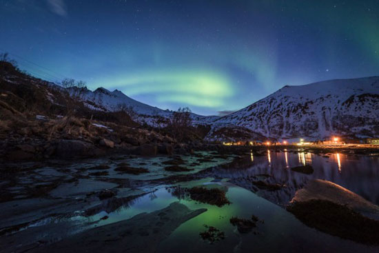 سفر 3500 کیلومتری به نروژ برای تماشای شفق قطبی
