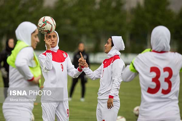حاشیه‌های تصویریِ اردوی تیم‌های ملی فوتبال زنان