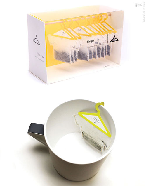 عکس: هنرنمایی با چای کیسه‌ای