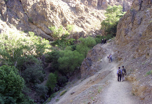 مسیرهای امن کوهنوردی در شمال تهران