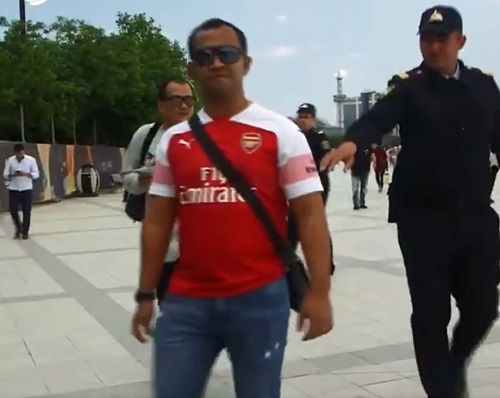 وقتی پیراهن میخیتاریان هم پلیس باکو را می‌ترساند!