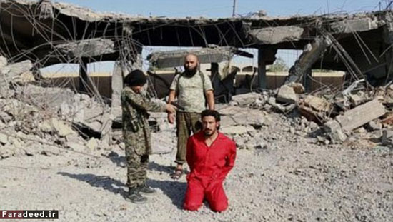 اعدام به دست کودک داعشی +عکس