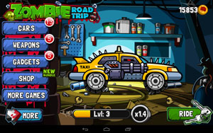 دانلود بازی Zombie Road Trip برای اندروید