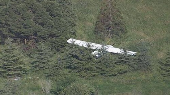 نخستین تصاویر از هواپیمای سقوط کرده در متل قو