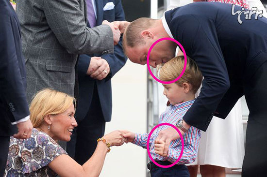 زبان بدن کیت میدلتون و شاهزاده ویلیام با فرزندانشان