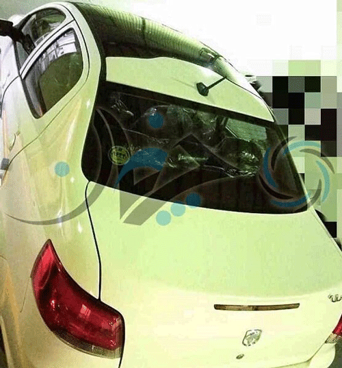 رونمایی از خودروی رانا با سقف شیشه‌ای