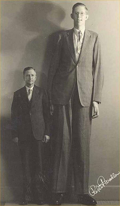 بلند قد ترین مرد تاریخ +عکس