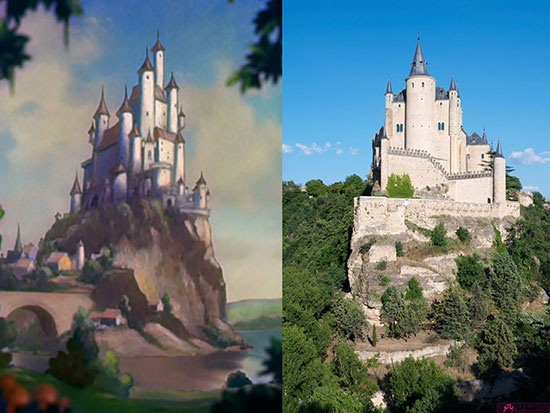 شهر‌ها و قلعه‌های معروفی که الهام بخش «دیزنی» شدند