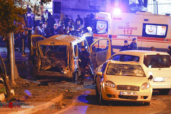 انفجار تروریستی در ترکیه
