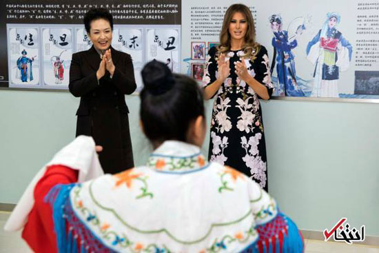 لباس بانوی اول آمریکا در سفر به چین خبرساز شد