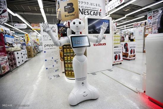تصاویری جالب از ربات های کارگر