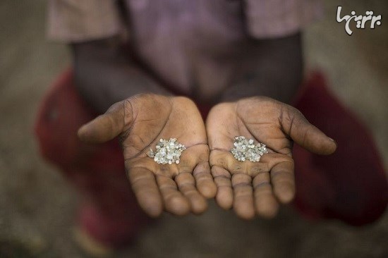 امرارمعاش با معادن متروکه الماس در برزیل