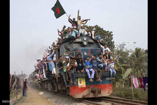 یک اجتماع میلیونی در بنگلادش +عکس
