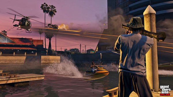 تصاویری مهیج از محیط بازی GTA 5