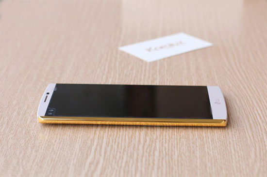 پوشش طلایی گوشی ال جی V10 +عکس