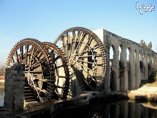 چرخ‌های آبی باستانی در سوریه