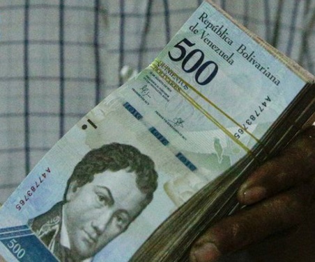 برابری یک میلیون واحد پول ونزوئلا با نیم دلار!
