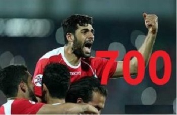 رویش هفتصدمین گل پرسپولیس در لیگ برتر