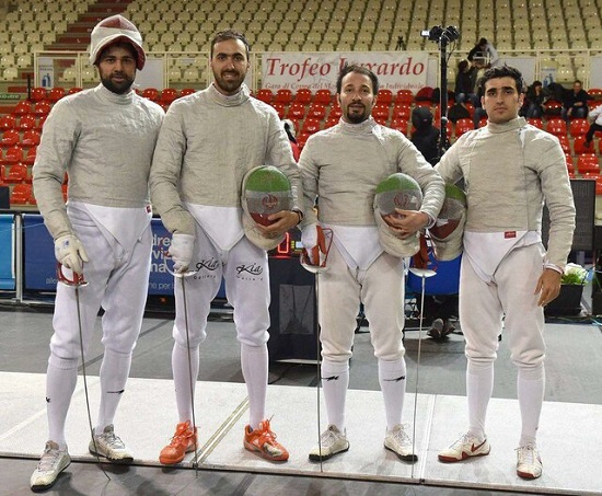 نایب قهرمانی شمشیربازان ایران در جام جهانی