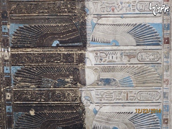 آثار هنری 4200 ساله در معبد باستانی مصر!