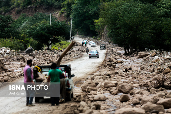 خسارات ناشی از سیلاب در علی آباد کتول‎