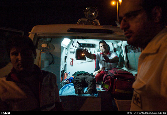 عکس: سانحه رانندگی در اتوبان تهران - کرج