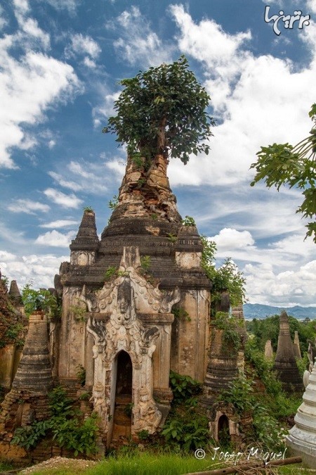 جاذبه معابد قرون وسطایی در میانمار