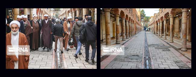 تصاویر؛ تهران در روزهای قبل و بعد از کرونا