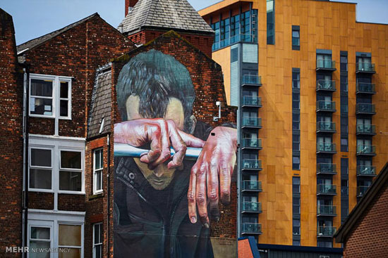 نقاشی های خیابان در منچستر‎