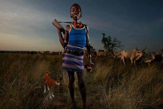 تصاویری از قبایل بدوی اتیوپی