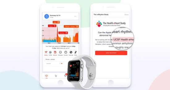 تشخیص فشار خون و مشکلات تنفسی با اپل واچ