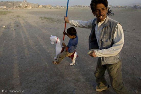 عکس: بازی های کودکانه در افغانستان‎