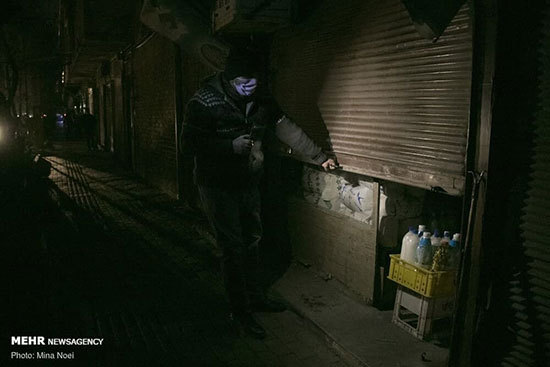 تصاویری از قطع برق در برخی مناطق تبریز