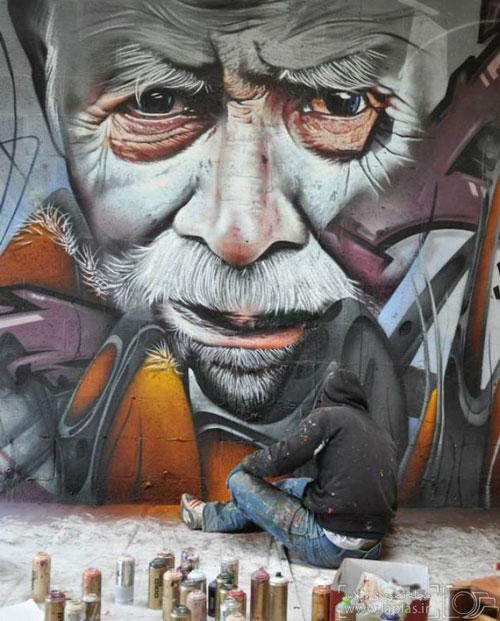 گرافیتی یک هنر است! +عکس