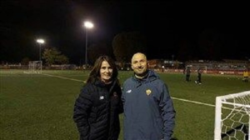 مربی مرد ایرانی در تیم زنان آاِس رم ایتالیا