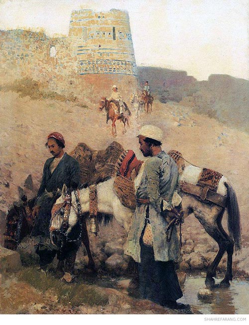 نقاشی‌های جهانگرد معروف از ایران قرن پیش