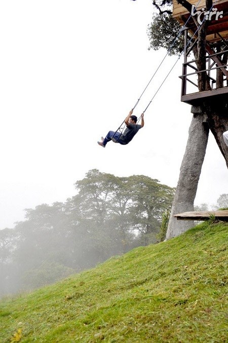 راز تاب بلند مشهور در کوههای اکوادور