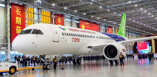 مشخصات هواپیمای مسافربری بزرگ ساخت چین