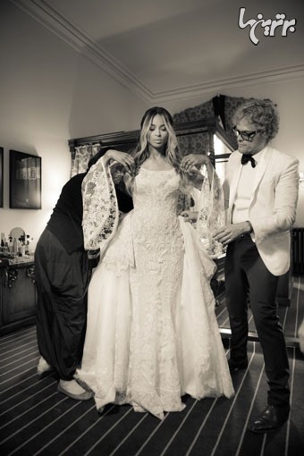 گفتگو با طراح «لباس عروس» خواننده مشهور آمریکایی