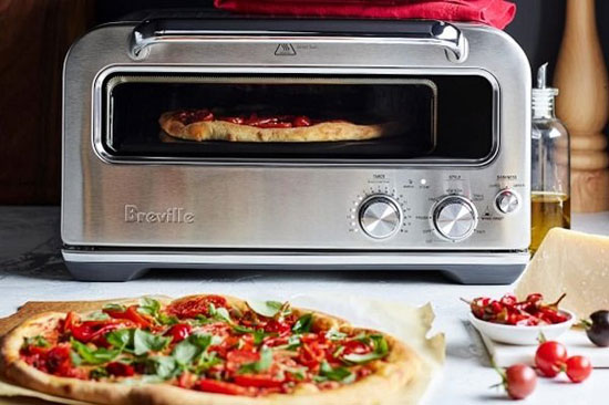 پختن پیتزا در ۲ دقیقه با اجاق گاز هوشمند